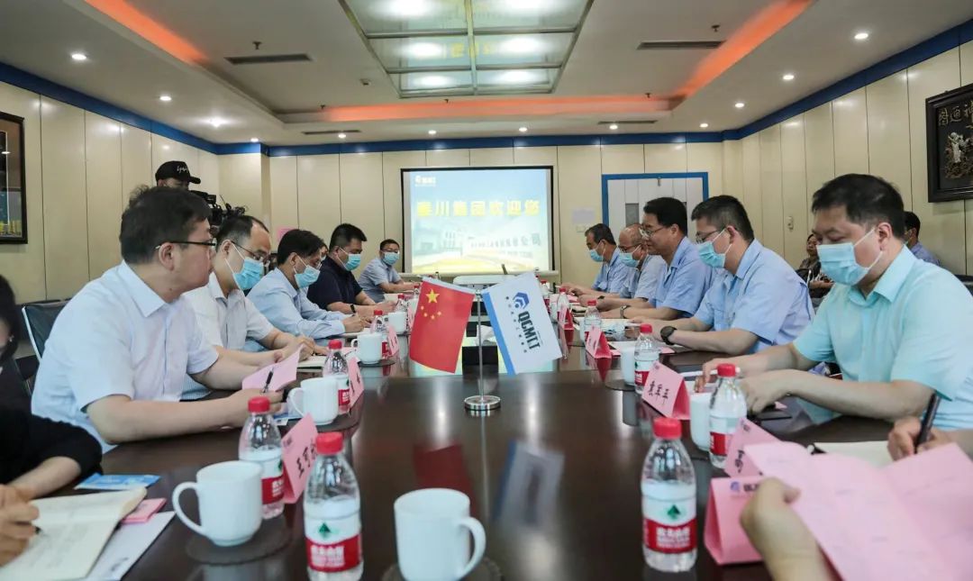 陜西省委科技工委書記、省科技廳廳長孫科調(diào)研秦川集團(tuán)